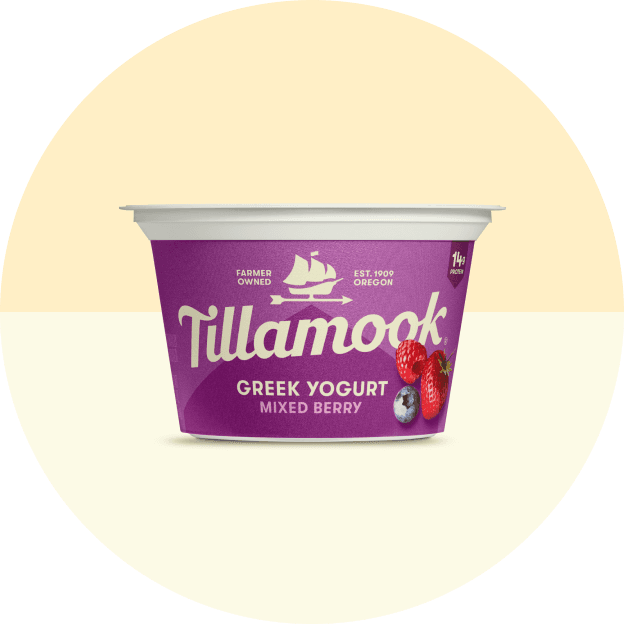 Tillamook Mixed berry greek yogurt