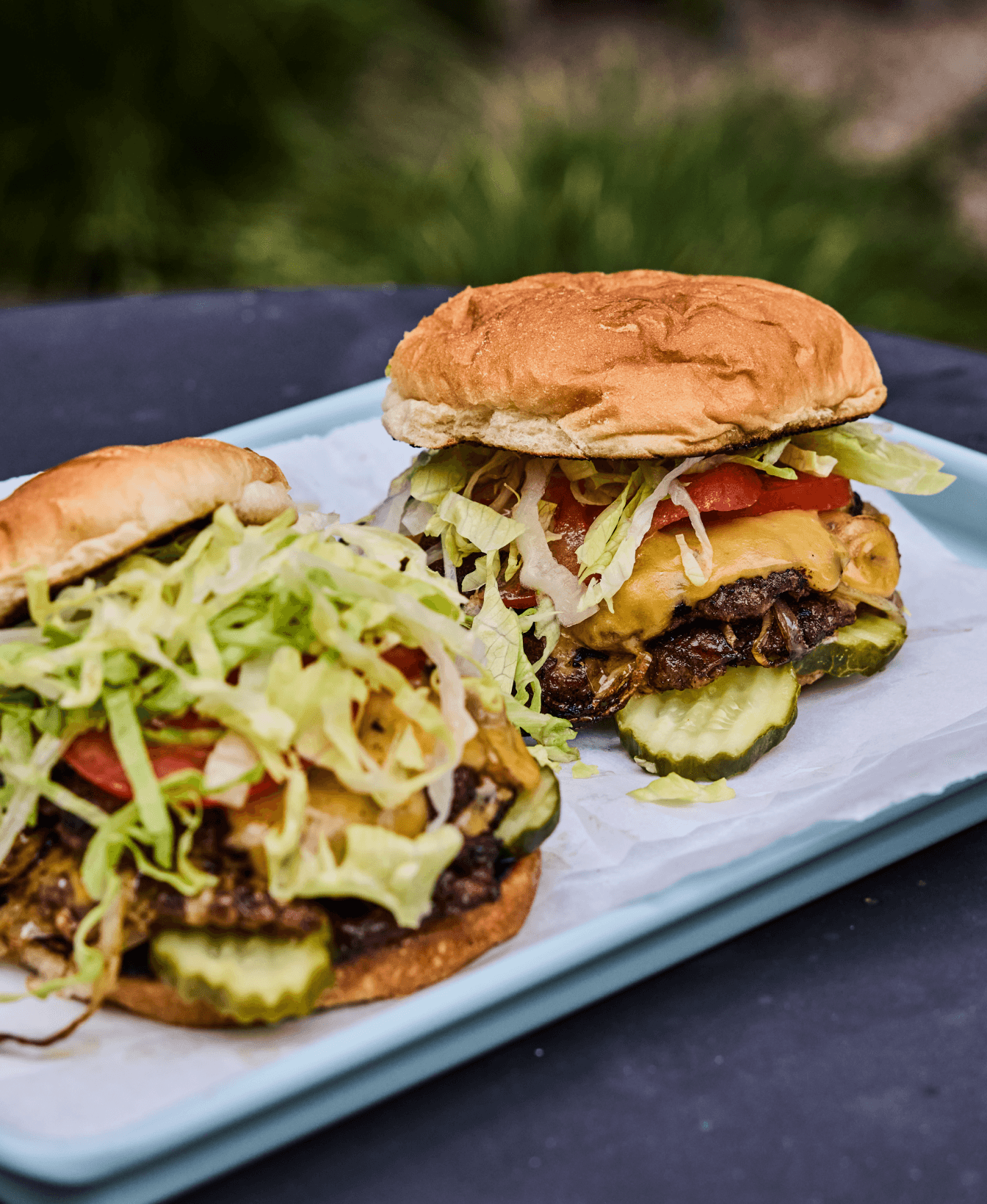 Smashed Butter Burgers