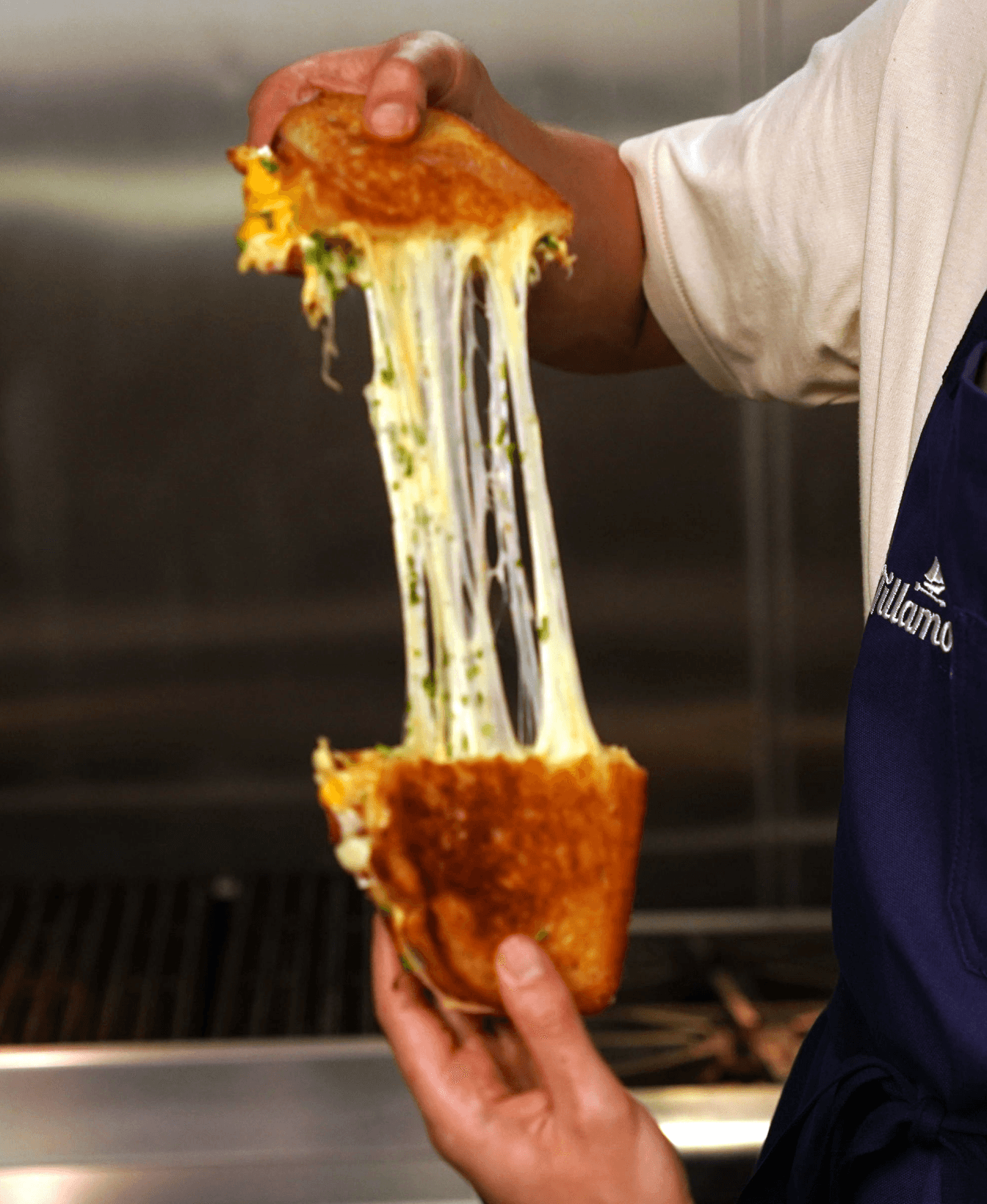 Vietnamese grilled cheese