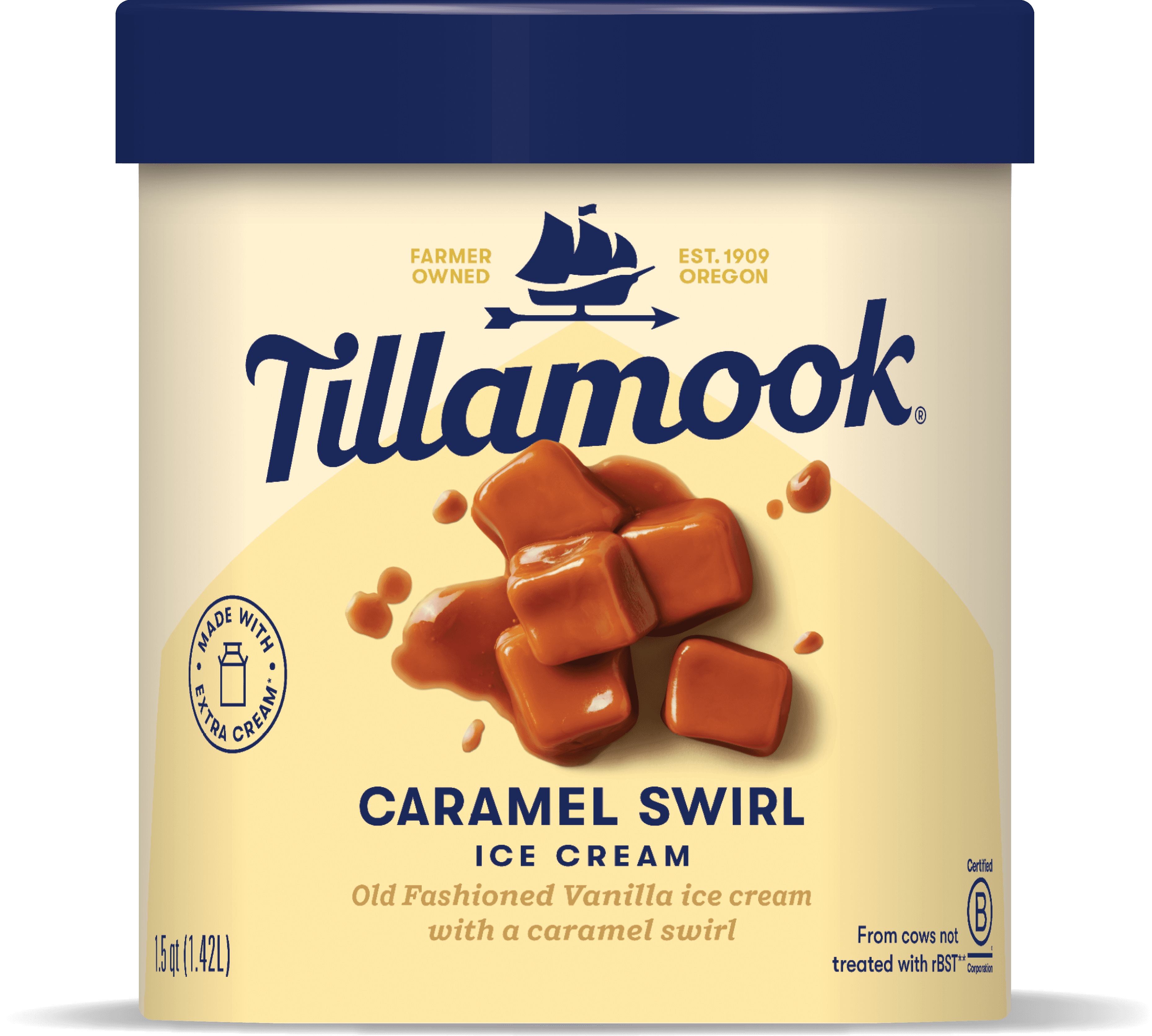 Caramel Swirl Ice Cream