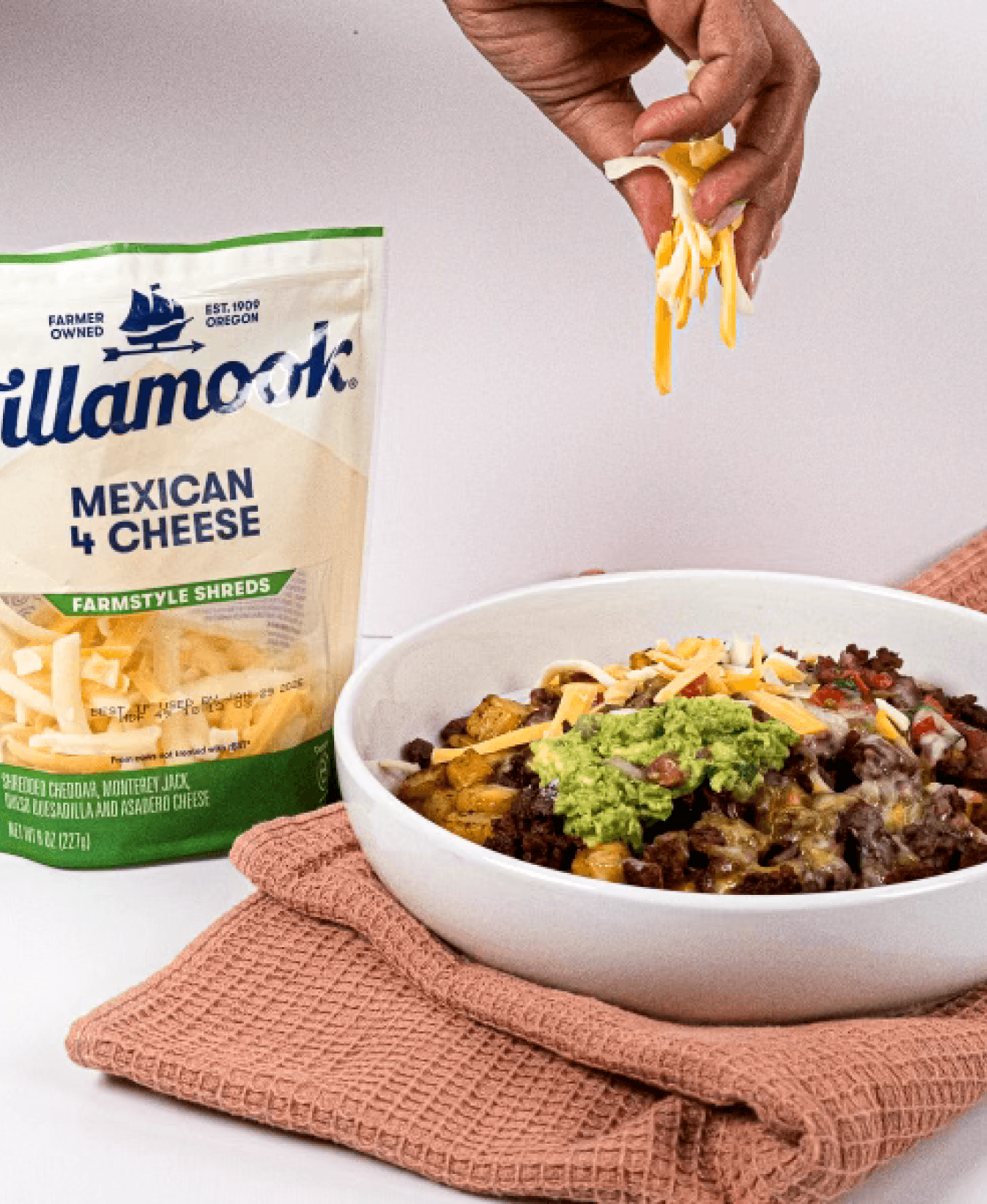 Cheesy Beef and Potato Meal Prep Bowls