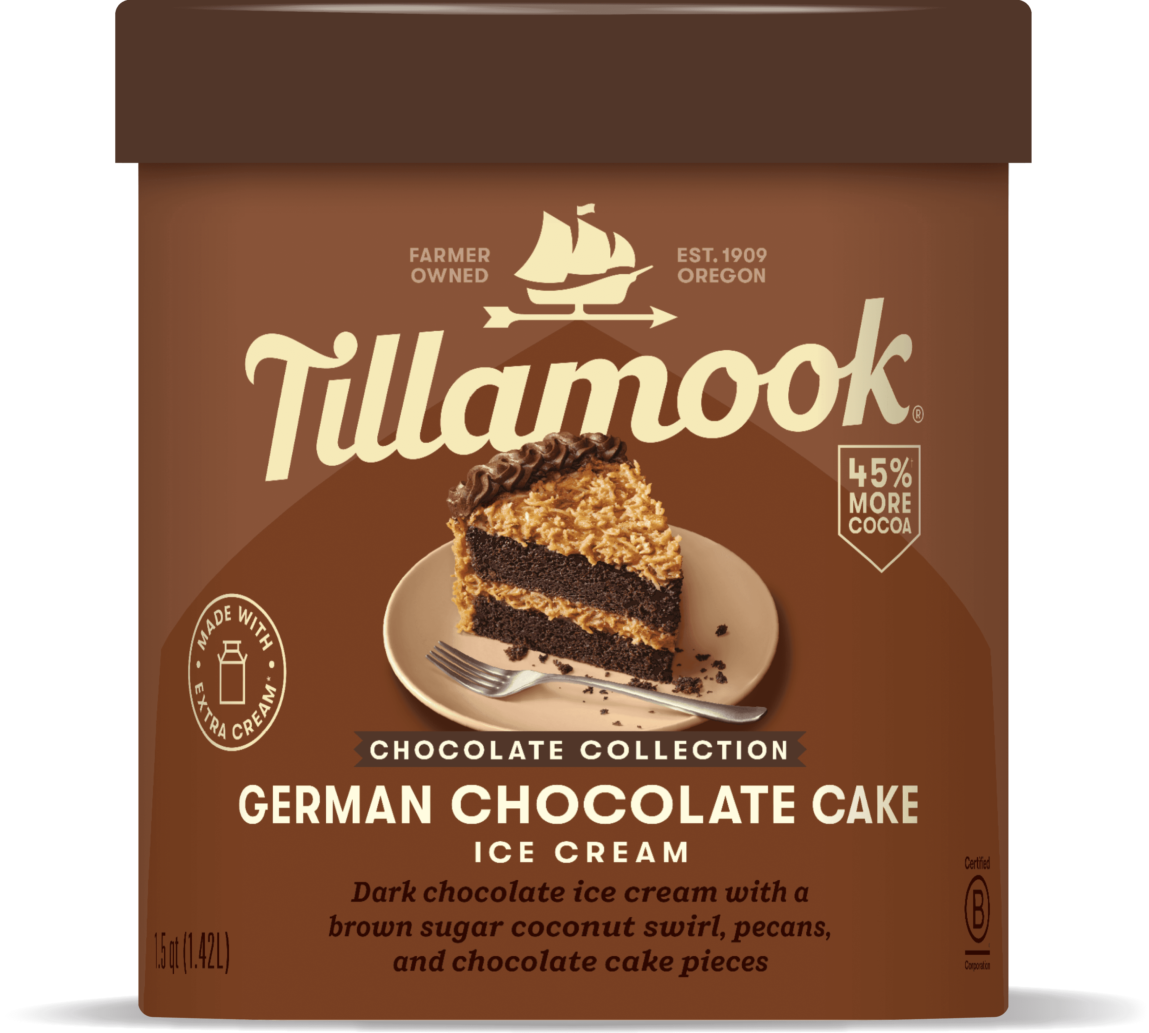 German Chocolate Cake Ice Cream