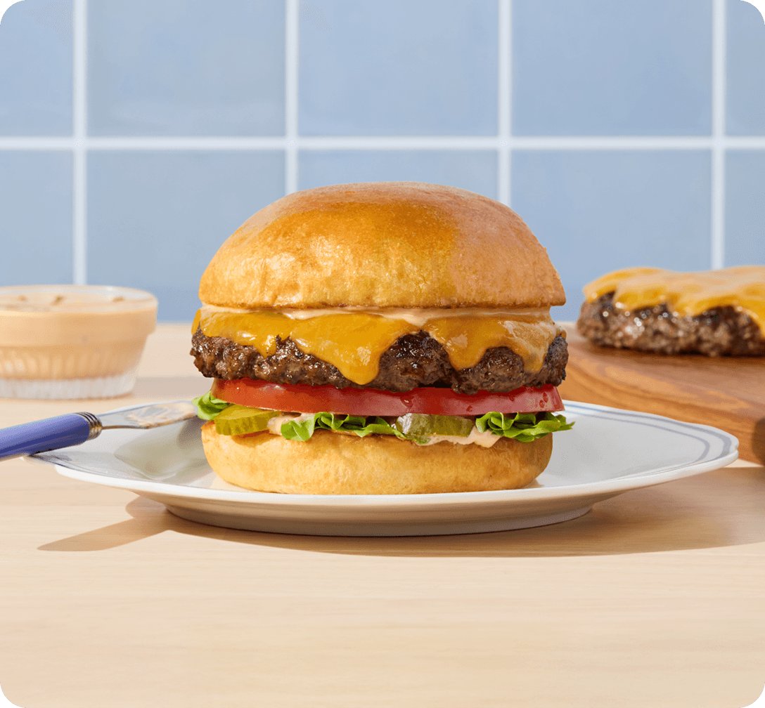 Tillamook Classic Cheeseburger