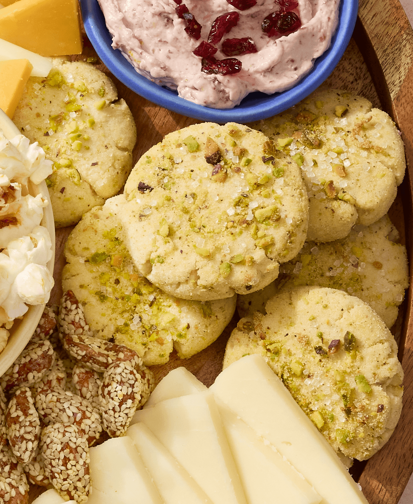 Eureka Lemon Pistachio Cookies