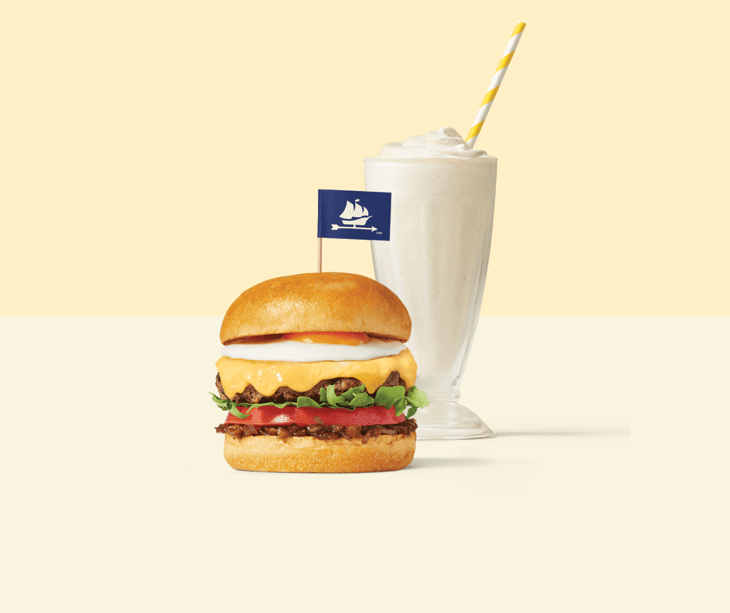 Burger and shake image