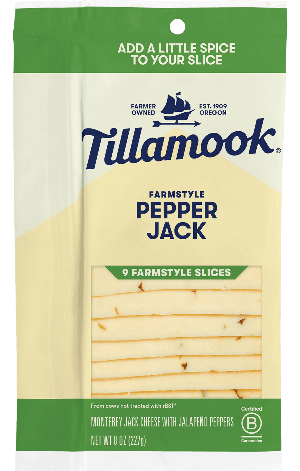 Pepper Jack Cheese Slices