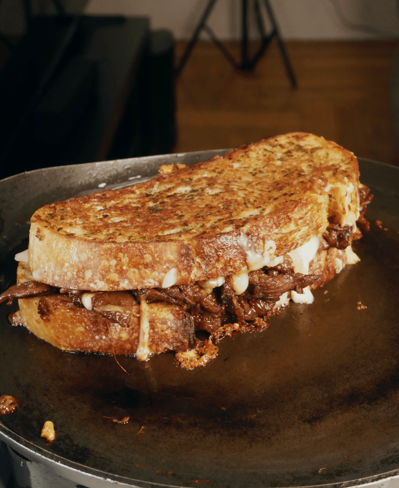Bulgogi grilled cheese