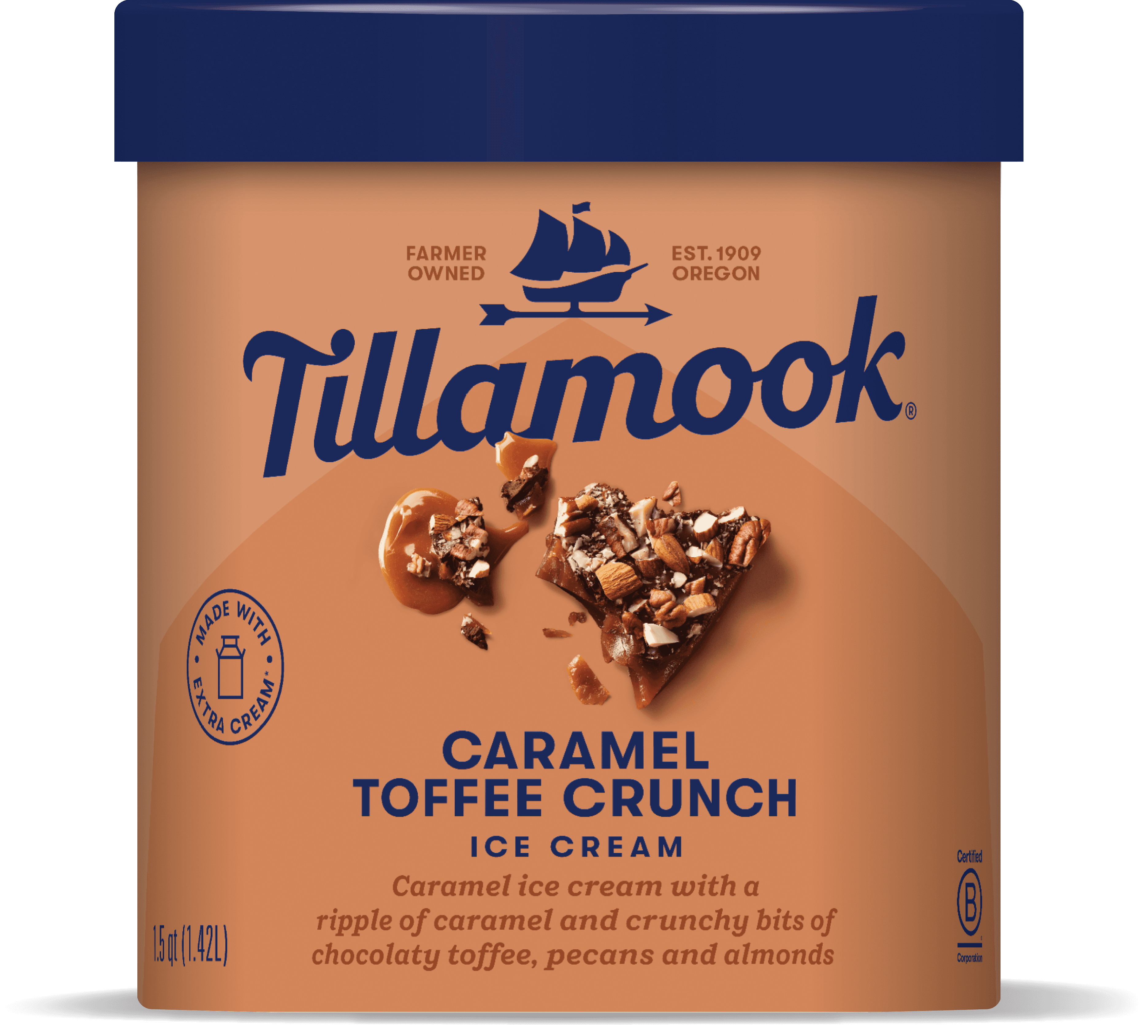 Caramel Toffee Crunch Ice Cream